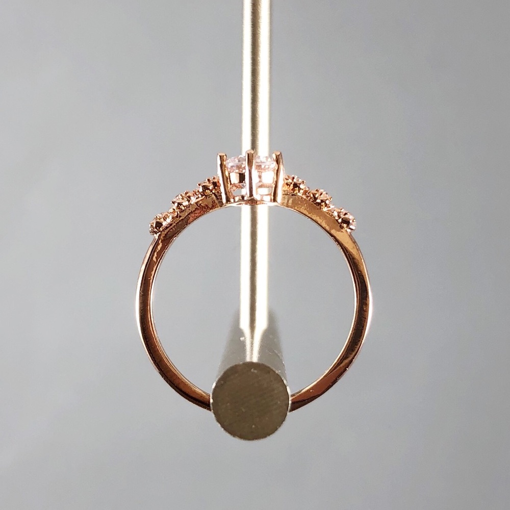 Rose Gold Promise Ring - Picture 4 of 6